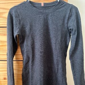 Lunya Restore Mercurial Gray Top and Bottoms (leggings) size XS